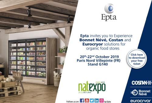 Epta France à NatExpo pour la Bio de demain : de nouveaux concepts pour valoriser les produits bio