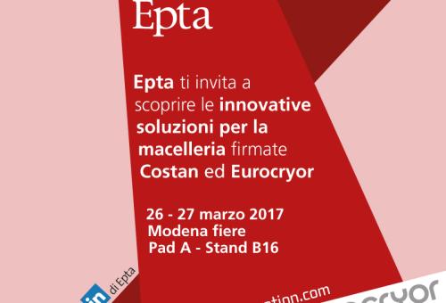 EPTA AT IMEAT 2017, THE LEADING FAIR FOR MASTER BUTCHERS